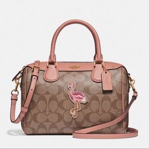 COPY - 💥SALE!!💥🐎Coach Mini Bennett Flamingo